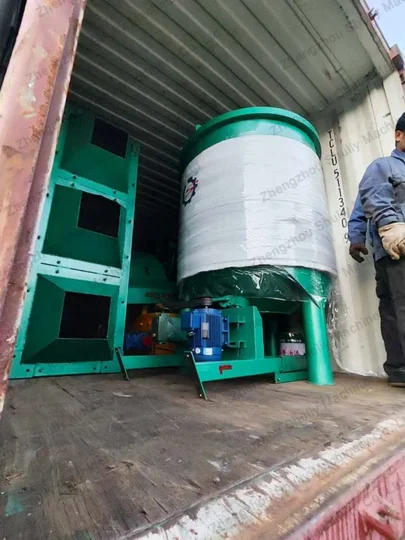PET bottle washing shredding machine shipped to Nigeria