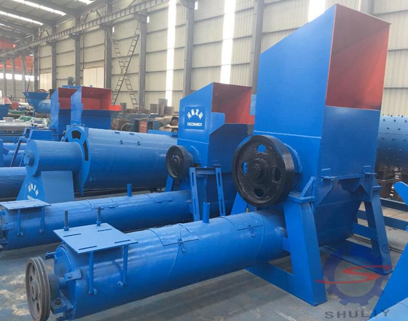 Plastic Crushing and cleaning machine