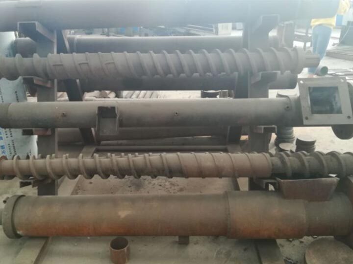 Plastic pellet making machine 12 screws and sleeves