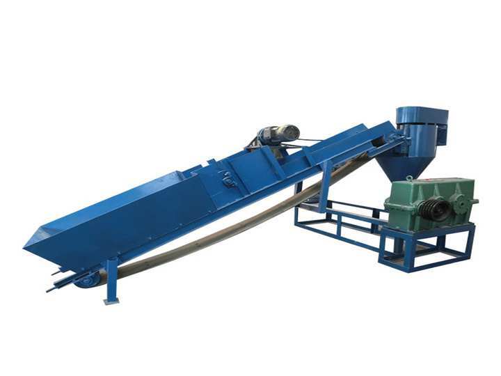 Belt climbing conveyor | Inclined transport machine