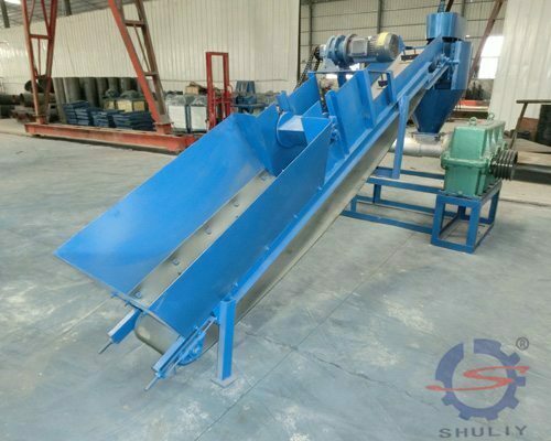 Belt climbing conveyor | Inclined transport machine 2 belt climbing conveyor