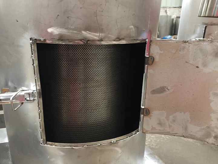 Vertical Type Dewatering Machine | Plastic Drying Systems 4 Dehydrator Machine Inside