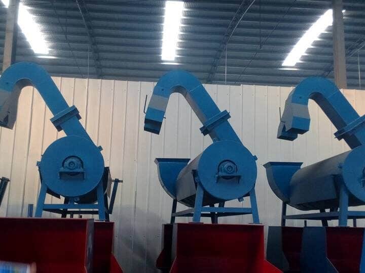Plastic Pellet Dehydrator | Horizontal Dewatering Machine 1 Dryers In Stock