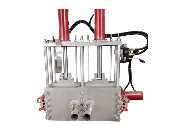 Three different kinds of granulator head die you can choose 3 hydraulic die head