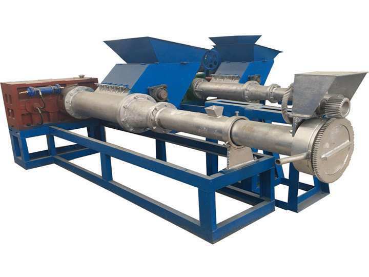 Recycling methods of the different plastic film sheet 1 plastic pellet making machine