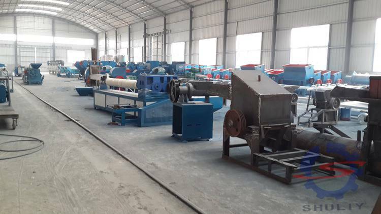What are the waste plastic pellet machine granulation line equipment?