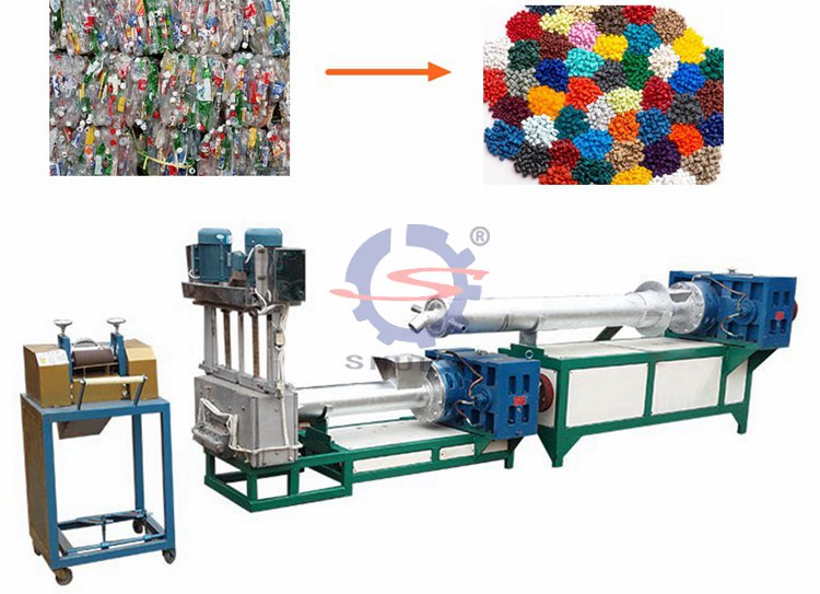 machine de granulation du plastique