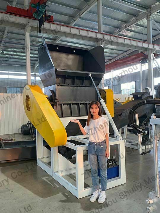 Plastic pelletizing machine 16 plastic crusher 1