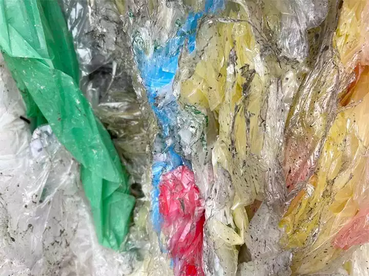reciclagem de filme plástico