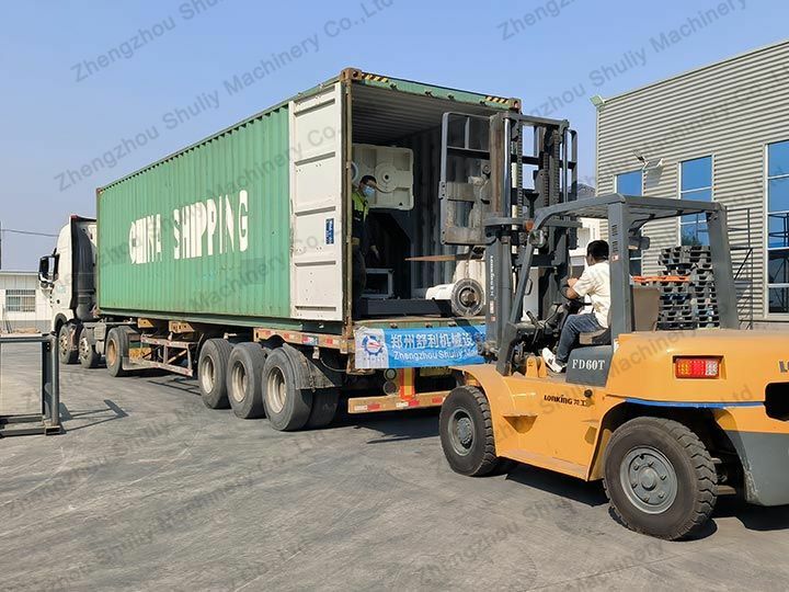 Plastic pelletizing machine 13 plastic granulator Ghana1