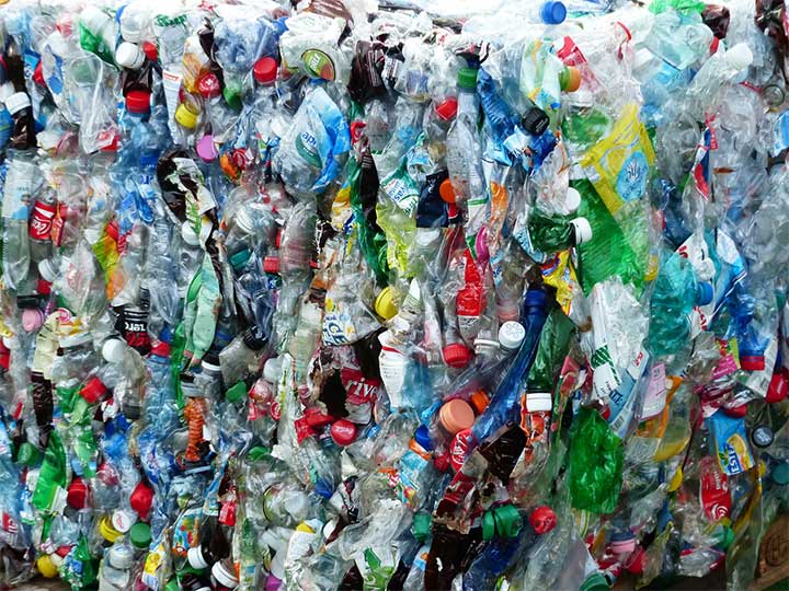 recyclage des bouteilles en plastique