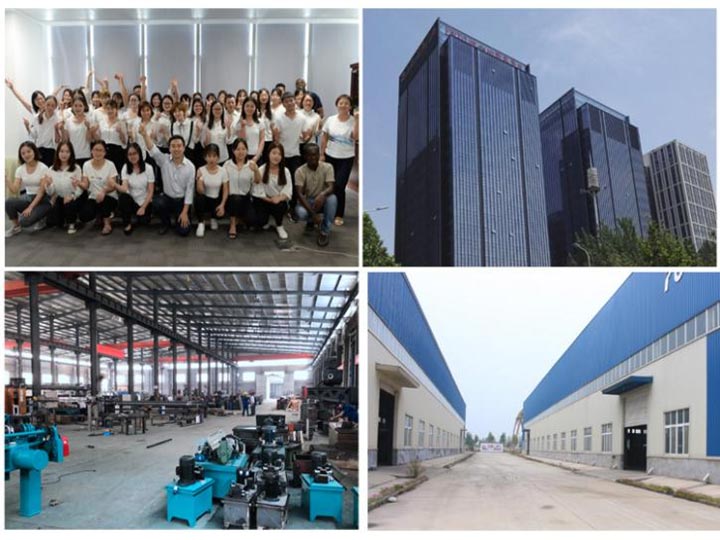 Rubber powder production line | waste tire recycling plant 7 our team and factory