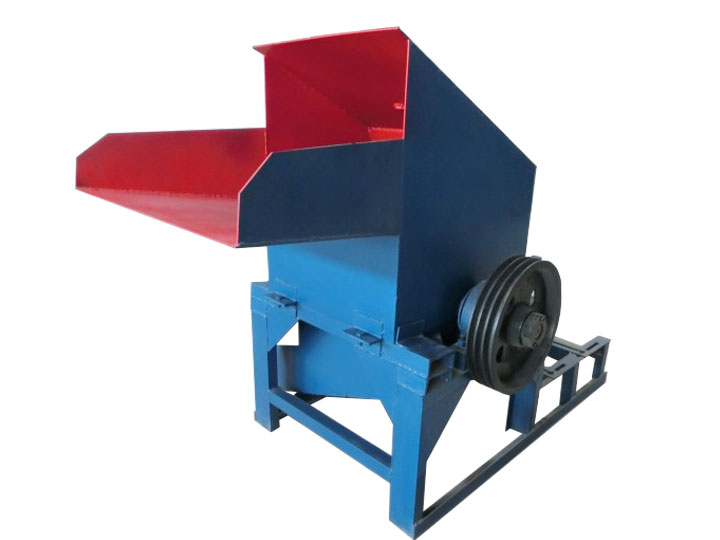 Waste plastic crusher | PP PE flakes shredding equipment
