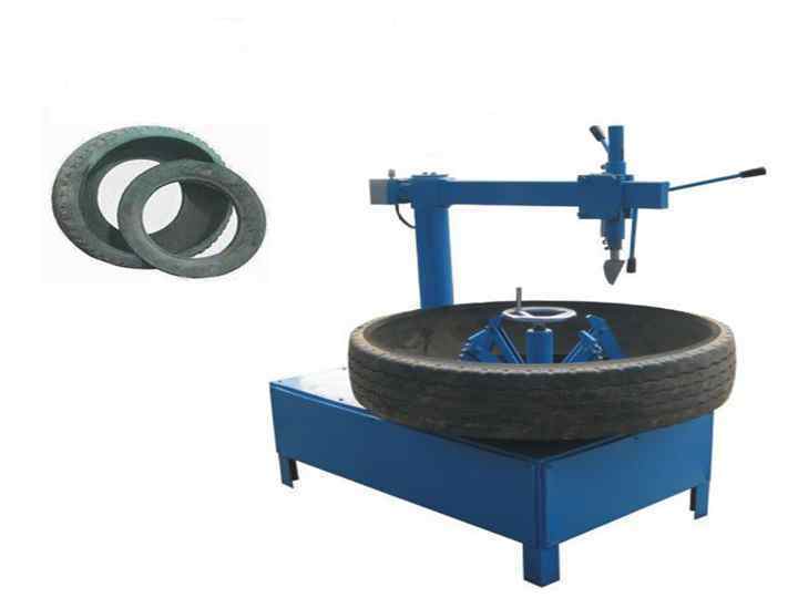 Waste Tire Recycling Line | Rubber Granules Making Machine 1 Ring Cutter