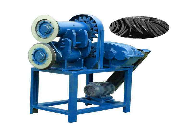 Waste Tire Recycling Line | Rubber Granules Making Machine 2 Strip Cutter