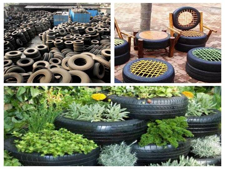 How to recycle waste tires? 2 waste tires recycling