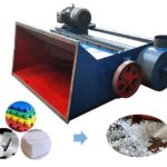 Horizontal foam crusher