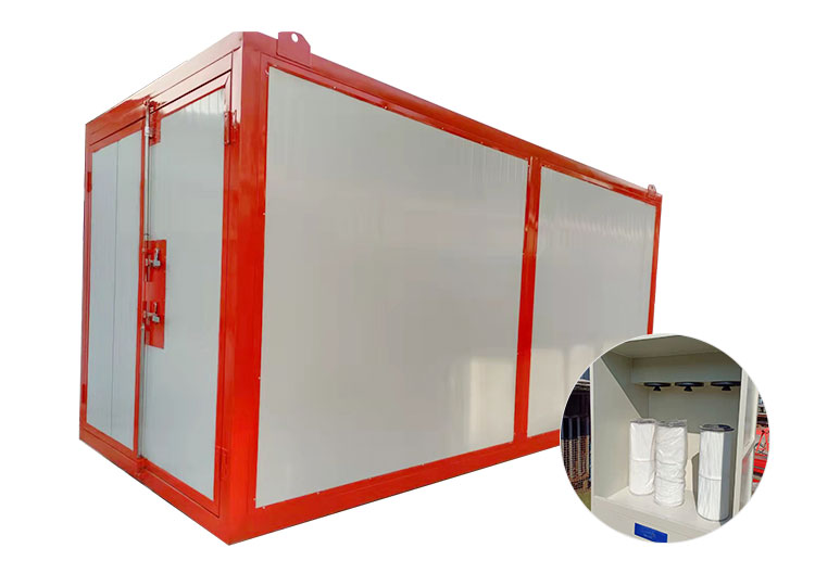 Manual powder coating booth