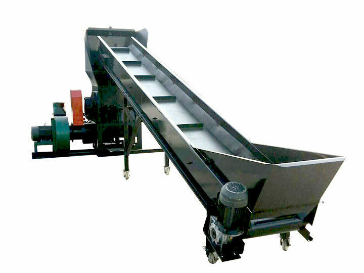 Waste PP PE flake recycling line 6 conveyor