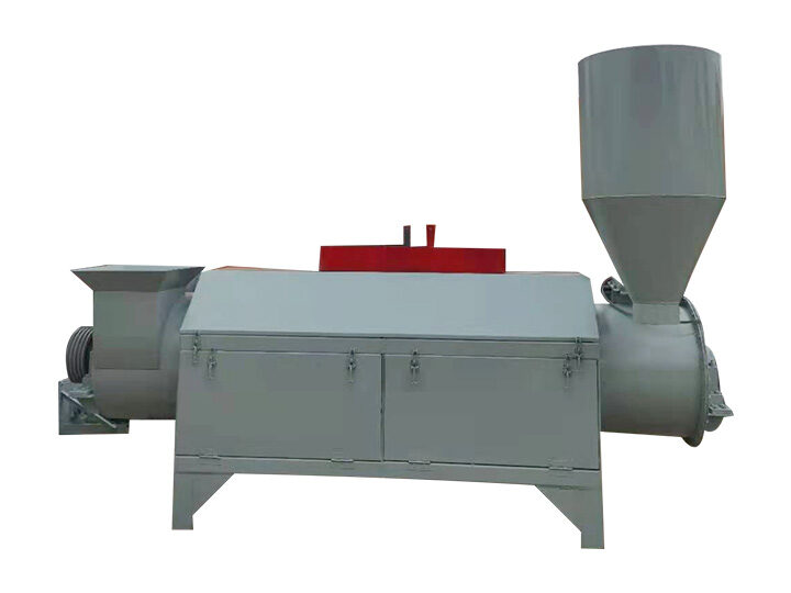 horizontal dryer recycle machine for plastic bottles