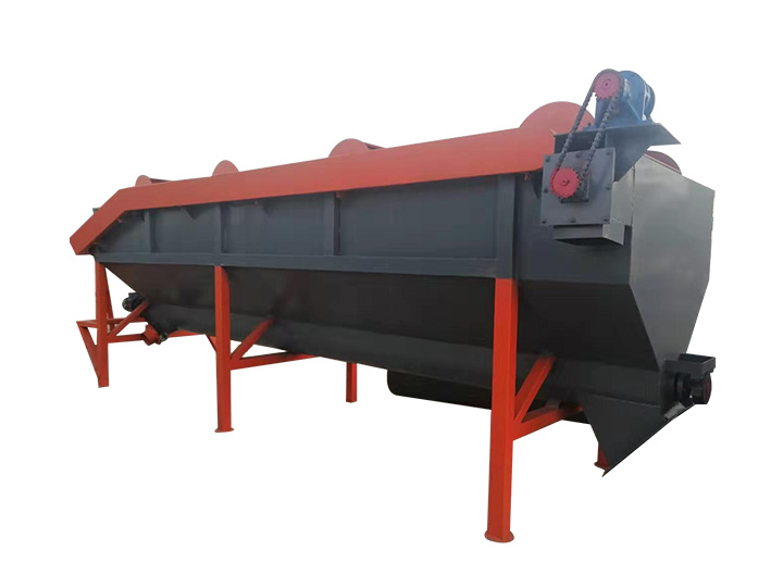 washing and sorting tank