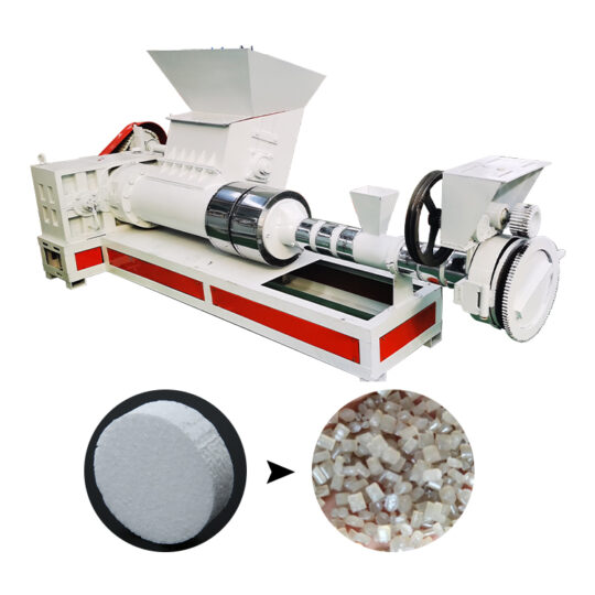 Eps Foam Granulating Line | Epe Styrofoam Pelletizing Machine 6 Epe Foam Pellet Making Machine