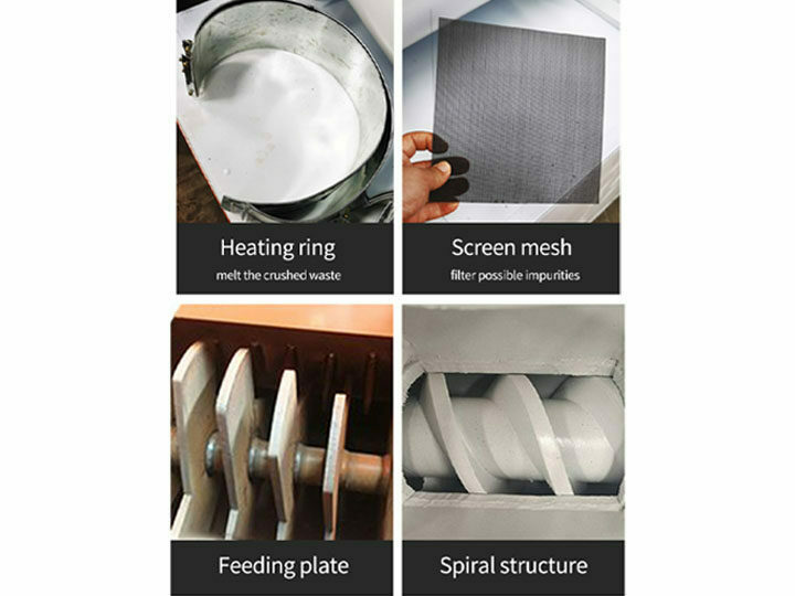 Eps Foam Granulating Line | Epe Styrofoam Pelletizing Machine 11 Machine Details