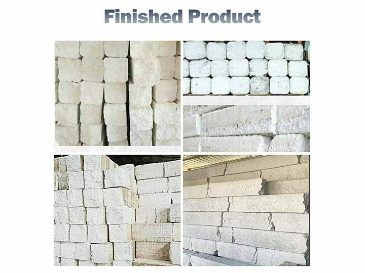 Vertical EPS foam compactor | styrofoam recycling densifier 2 final foam compression blocks