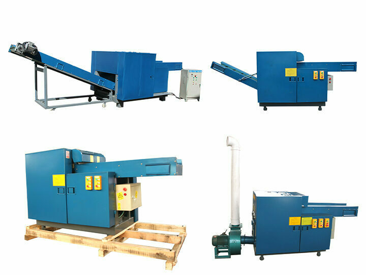 Fibre Shearing Machine | Fiber Shredder for cutting waste cloth 3 Fiber shearing machine display