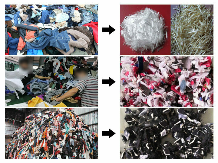 Fibre Shearing Machine | Fiber Shredder for cutting waste cloth 1 use of a Fiber shredder for cutting waste cloth