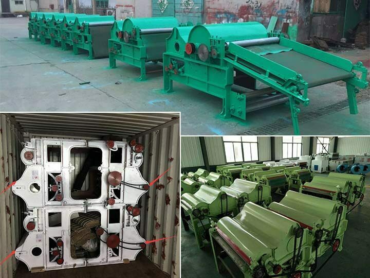 Cotton Waste Recycling Machine | Garment Rags Tearing Machine 3 cotton waste recycling machine display