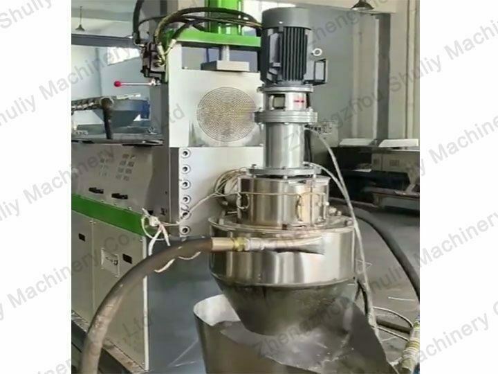 Pioneering Waste Plastic Water Ring Pelletizer 4 Water Ring Die Face Cutter