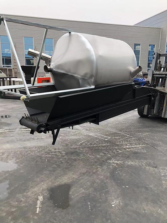 Plasic Recycling Machines Shipped To Germany 8 Loading And Delivery