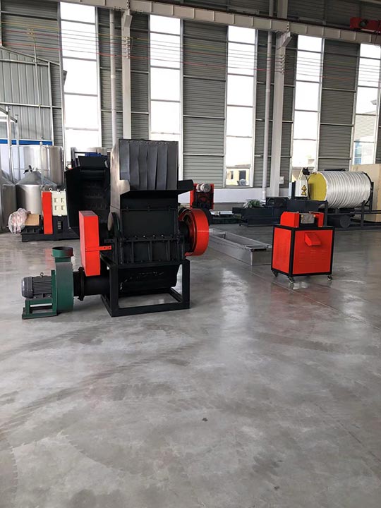 Plastic pellet making machine 26 machines in our plant