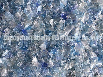PET bottle recycling line shipped to Congo 6 PET flakes