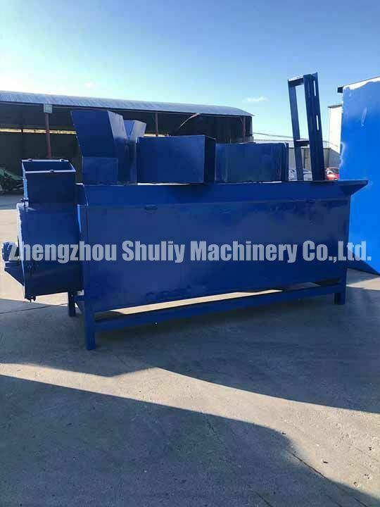Plastic washing recycling machine exported to Kenya 2 frictional washing machine