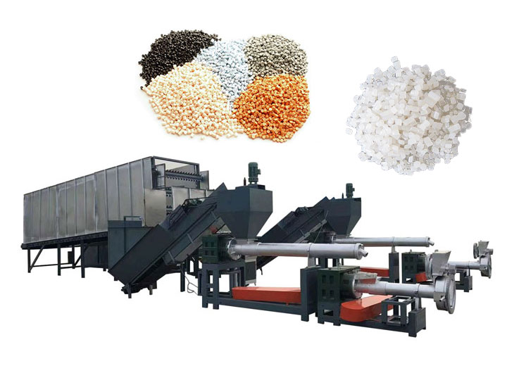 How to avoid the carbonization of plastic pellets？