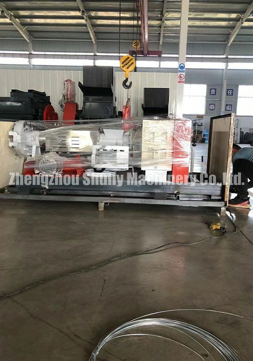 A set of plastic granulator shipped to Ghana 7 plastic granulator