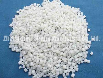 A set of plastic granulator shipped to Ghana 2 plastic pellets
