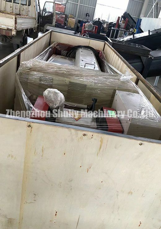 A set of plastic granulator shipped to Ghana 8 plastic recycling machine