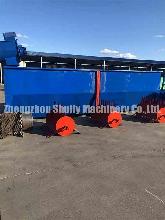 washing tank for waste plastic