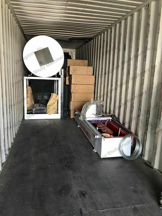 1 Ton/h Plastic Granulating Line Exported To Saudi Arabia 1 plastic granulating line