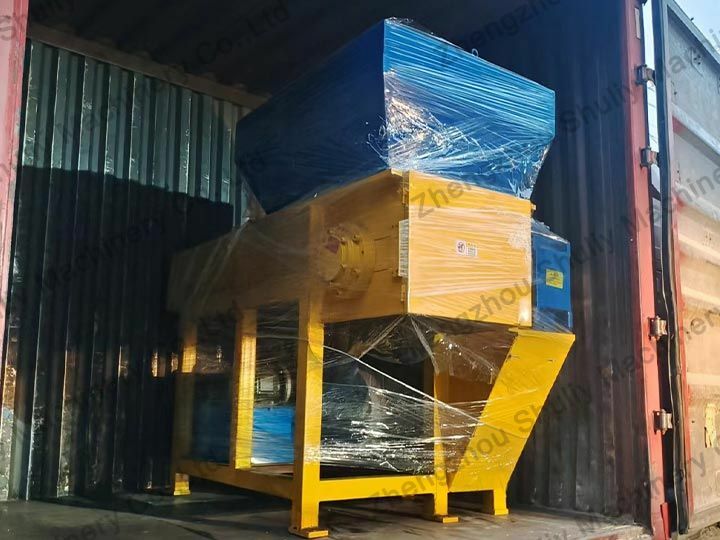 Shuliy granulators sent to plastic recycling plants in Kenya in 2022 9 crusher