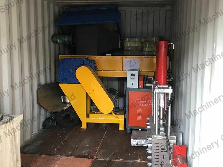 Shuliy granulators sent to plastic recycling plants in Kenya in 2022 7 packed machines