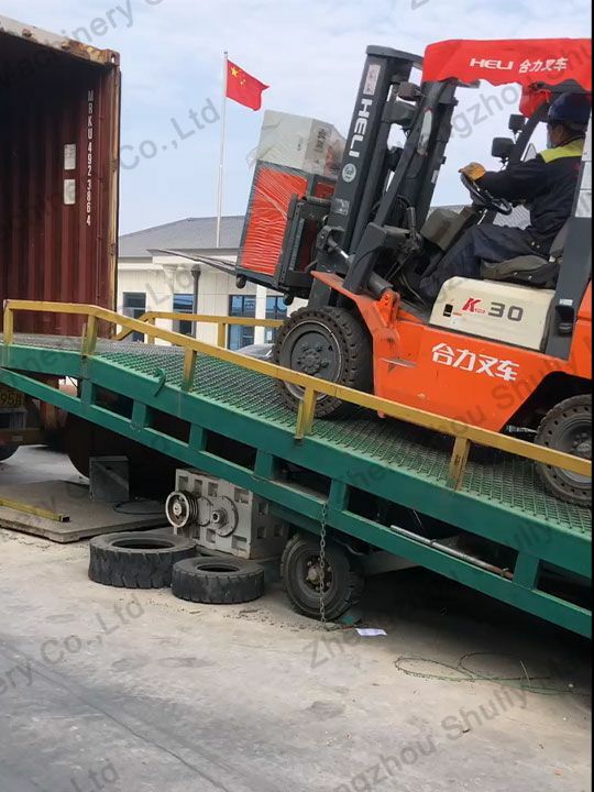 2 Sets of Plastic Recycling Pelletizing Line Shipped to Ethiopia 2 pellet cutting machine