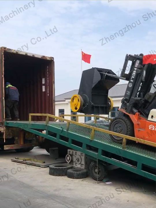 2 Sets of Plastic Recycling Pelletizing Line Shipped to Ethiopia 3 plastic crusher