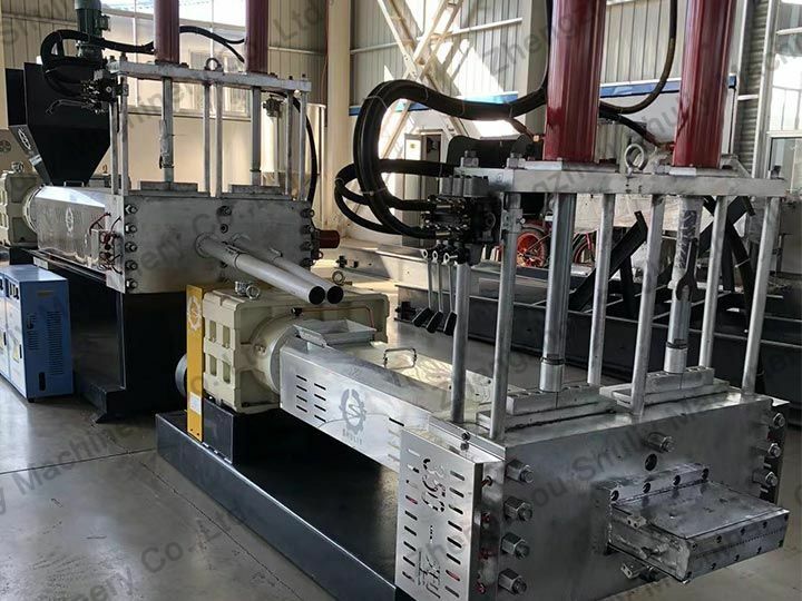 Plastic film recycling line 22 plastic granulator sent to Kenya