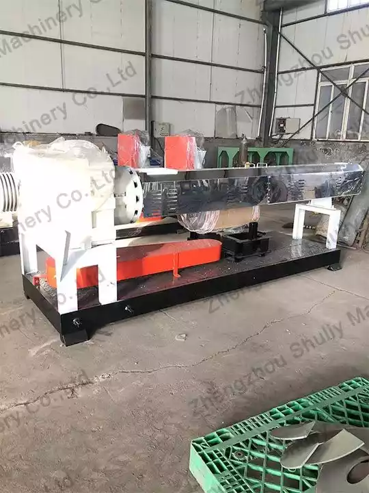 plastic pellet extruder machine