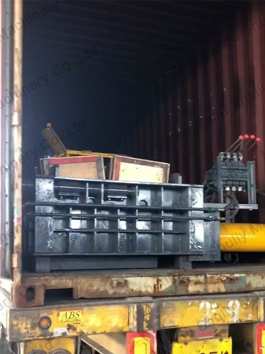 Shuliy Group’s Global Customers 3 shipment of plastic baler