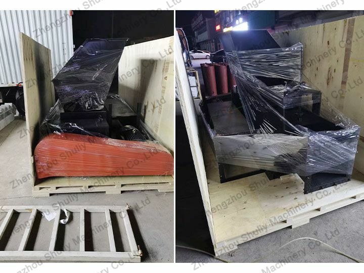 Eps Foam Cold Pressing Styrofoam Densifier Sent To Malaysia 5 Foam Compactor1